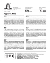 Italeri 067 Bedienungsanleitung