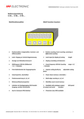 ipf electronic CI990980 Bedienungsanleitung