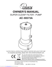 OBlue SUPER CLEAN AC-90573A Bedienungsanleitung