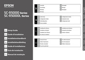Epson SC-R5000 Serie Installationshandbuch
