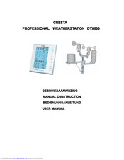 Cresta DTX500 Bedienungsanleitung