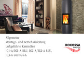 rokossa energy IG2-A Allgemeine Montage- Und Betriebsanleitung