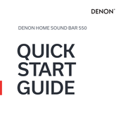 Denon Home Sound Bar 550 Anleitung