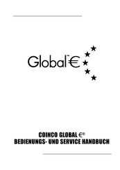 Coinco GLOBAL EURO Bedienungs Und Servicehandbuch