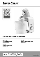 Silvercrest SKM 550 B2 Bedienungsanleitung