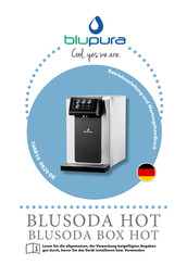 Blupura BLUSODA HOT Betriebsanleitung Und Wartungshandbuch