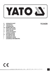 YATO YG-04250 Originalanleitung