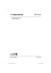 Bavaria BPT 2500/2 Originalbetriebsanleitung