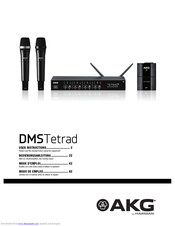 Harman AKG DMSTetrad Bedienungsanleitung
