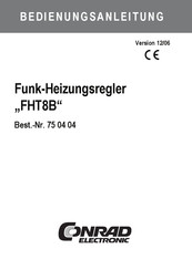 Conrad Electronic FHT8b Bedienungsanleitung