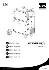 GYS AUTOPULSE 320-T3 400 V Bedienungsanleitung