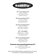 Dentsply Sirona Sani-Tip M-1 Handbuch