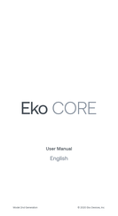 Eko Core Gebrauchsanweisung