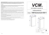 Vcm VCB 11 Aufbauanleitung