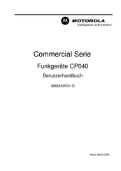 Motorola CP040 Benutzerhandbuch