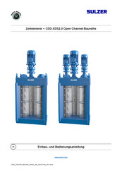 Sulzer CDD-XDS2.0 Einbauanleitung / Betriebsanleitung