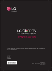 LG 55EC940V Benutzerhandbuch