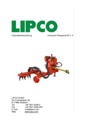 Lipco BP 2 Originalbetriebsanleitung
