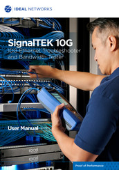 IDEAL NETWORKS SignalTEK 10G Bedienungsanleitung