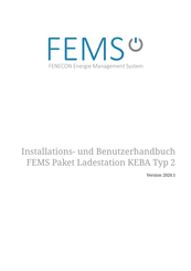 Fenecon FEMS KEBA 2 Installations- Und Benutzerhandbuch