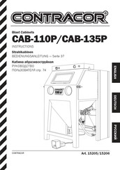 Contracor CAB-110P Bedienungsanleitung