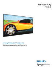 Philips SignageSolutions Q-Line 32BDL3550Q Bedienungsanleitung