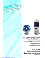 JUMO dTRANS T01 T Betriebsanleitung