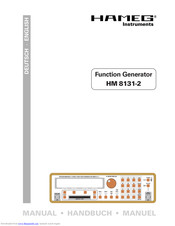 Hameg HM8131-2 Handbuch