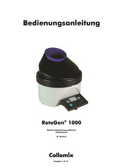 Collomix RotoGen 1000 Bedienungsanleitung