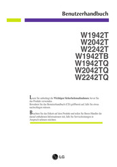 LG W2042TQ Benutzerhandbuch
