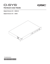 QSC Q-SYS DCIO Hardware-Benutzerhandbuch