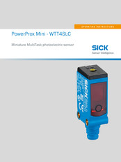 SICK PowerProx Mini WTT4SLC Betriebsanleitung