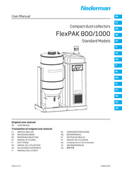 Nederman FlexPAK 800 Bedienungsanleitung