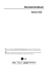 LG M4210D Benutzerhandbuch