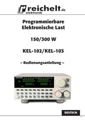 reichelt elektronik KEL-103 Bedienungsanleitung