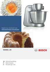 Bosch Home Professional MUM59N37DE Gebrauchsanleitung