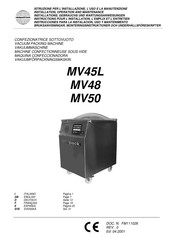 Minipack MV45L Installations, Gebrauchs Und Wartungsanweisungen