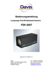 DAVIS FSK-3607 Bedienungsanleitung