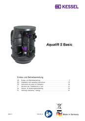 Kessel Aqualift S Basic GTF 600 Einbau- Und Betriebsanleitung