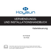 Kaysun KC-FCD2-M Verwendungs- Und Installationshandbuch