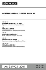 Parkside PUS 4 A1 Bedienungsanleitung Und Sicherheitshinweise