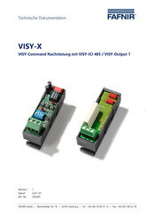fafnir VISY-X System Technische Dokumentation
