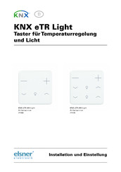 elsner elektronik KNX eTR Light Installation Und Einstellung