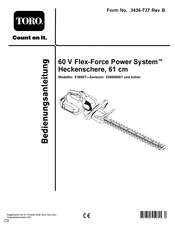 Toro Flex-Force Power System 51855T Bedienungsanleitung
