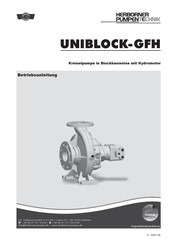 Herborner Pumpentechnik UNIBLOCK-GFH Betriebsanleitung