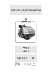 COMAC CS90 B Bedienungs- Und Wartungsanleitung