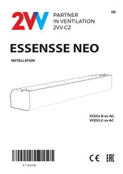 2VV ESSENSSE NEO VCES2-B-Serie Handbuch