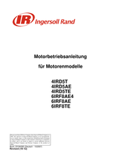 Ingersoll-Rand 6IRF8TE Motorbetriebsanleitung