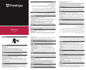 Prestigio PCCRA1 Bedienungsanleitung