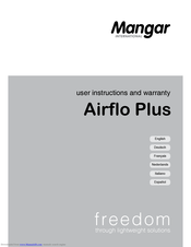 Mangar Airflo Plus Bedienungsanleitung